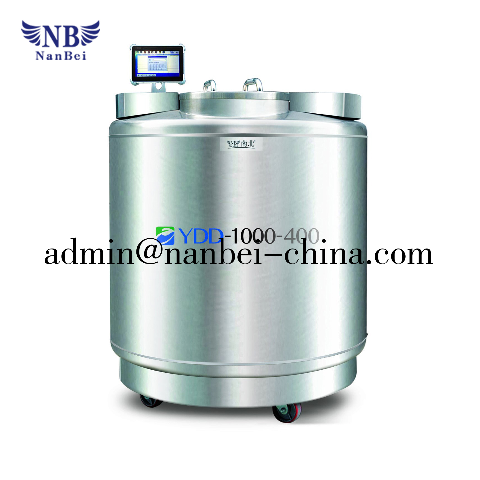 300L,500L,800L,1000L,1500L,1800L Stainless Steel Large-diameter Type Liquid Nitrogen Tank